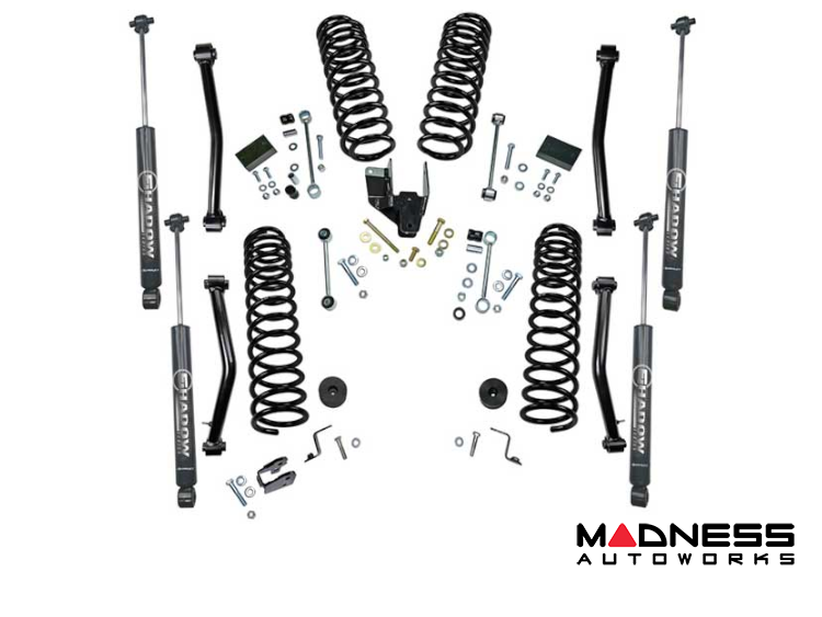 Jeep Wrangler JL Lift Kit - Superlift - 4" - Dual Rate Coil - 4DR - 2018+